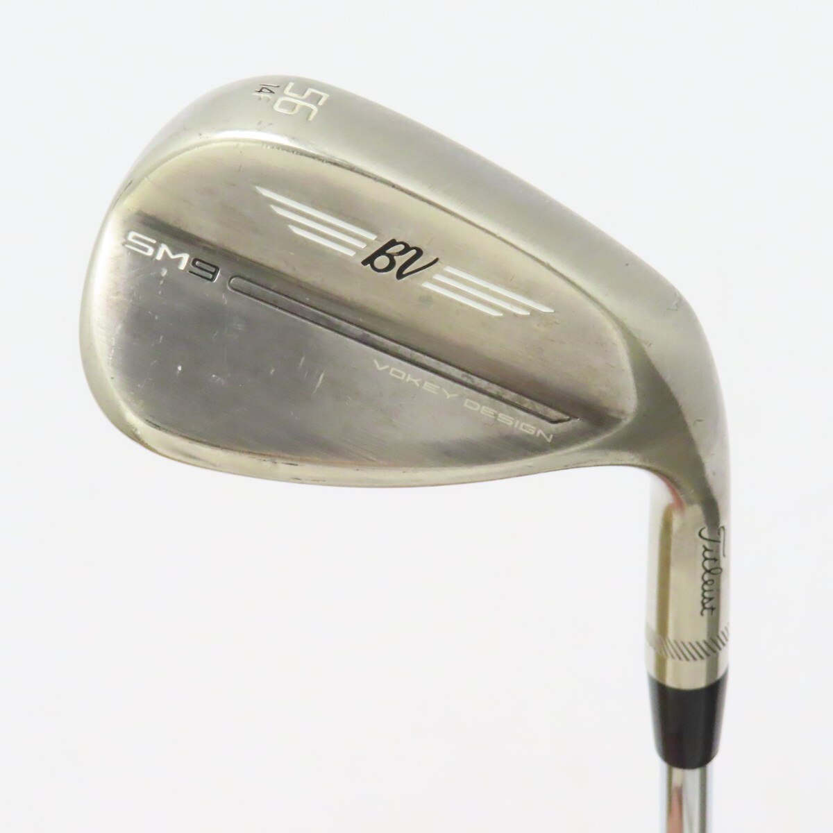 中古】ボーケイ SM9 BRASHED STEEL ウェッジ Dynamic Gold 56-14 WEDGE