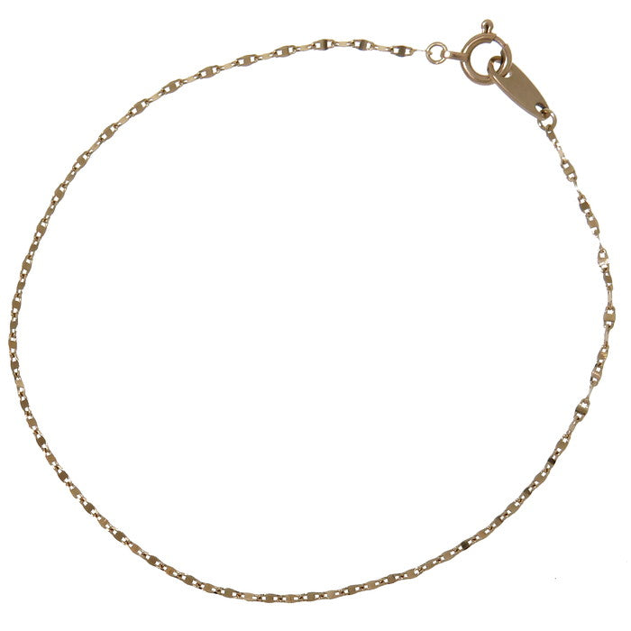 ete/エテ】 ブレスレット K10ゴールド 10金 0.5g 17cm レディース