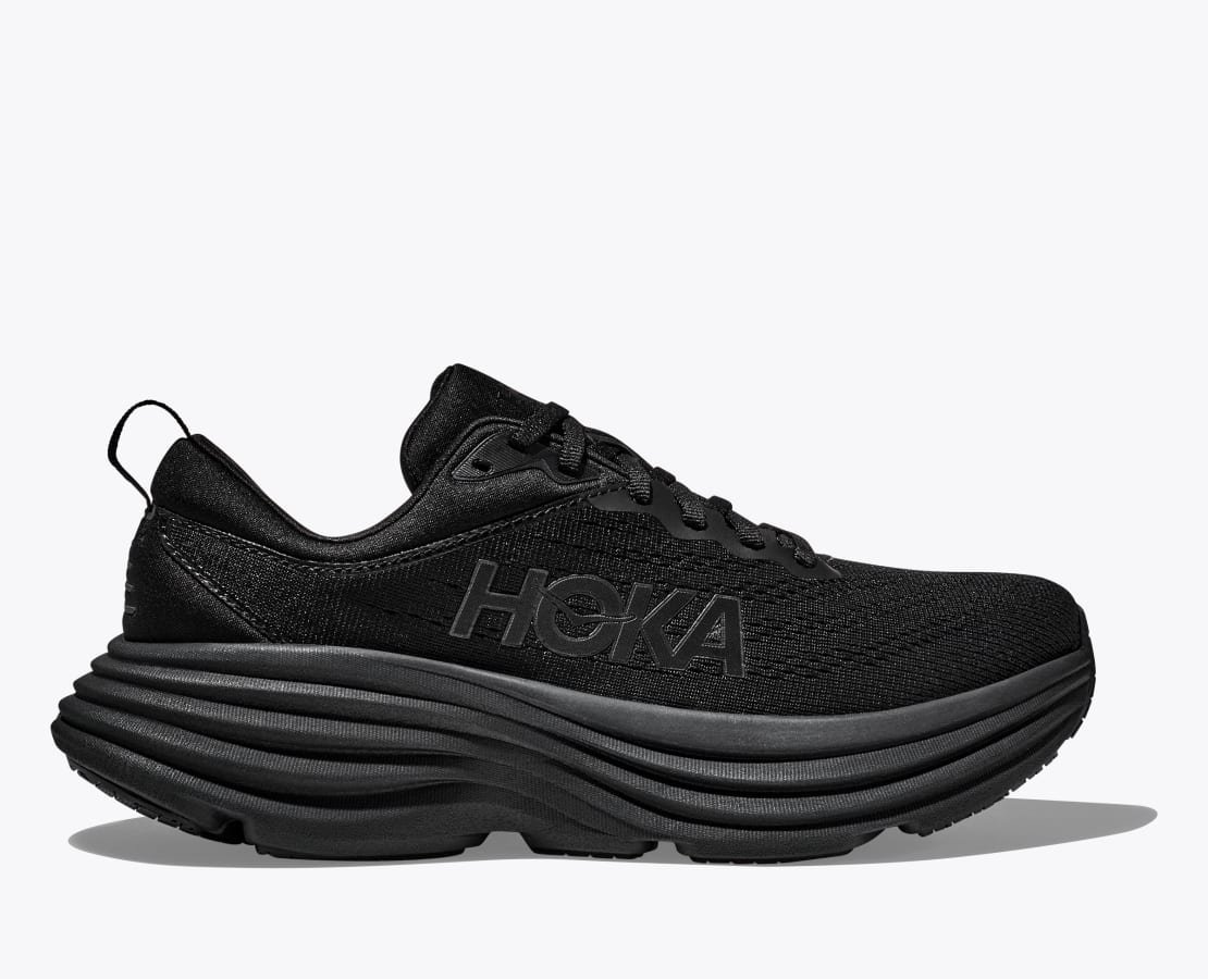 Men's Hoka Bondi 8 Wide (Black/Black) – Shop Martins FC