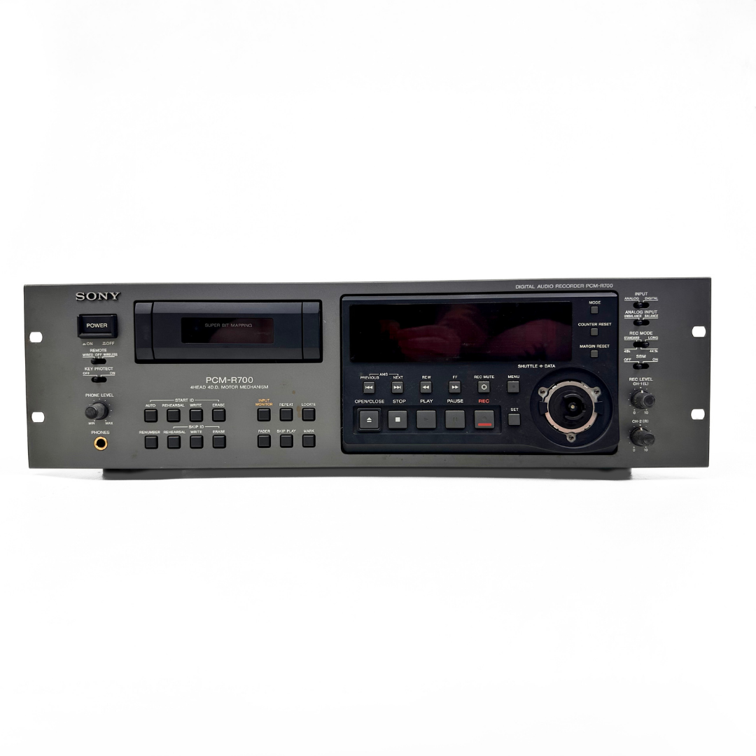Sony PCM-R700 Digital Audio Tape Deck Recorder (Rack Mounted Unit