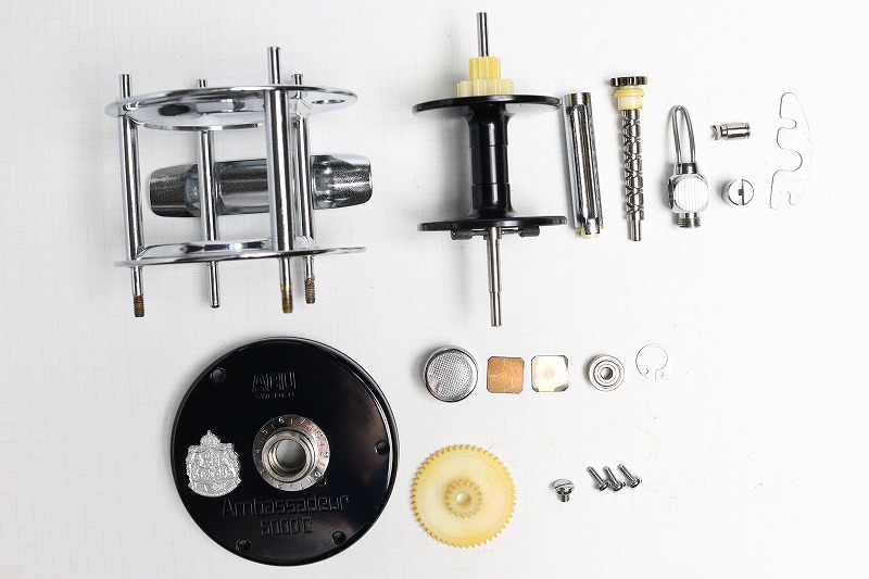 アンバサダー5000/84年式86-87年製造 最終オールド ABU/傷有ります