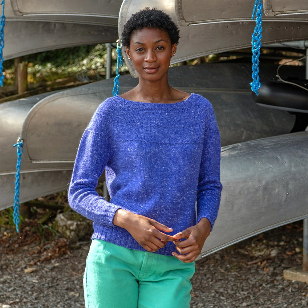 Purls of Wisdom Sweater Kit (&Make DK) - Solid – The Fibre Co.