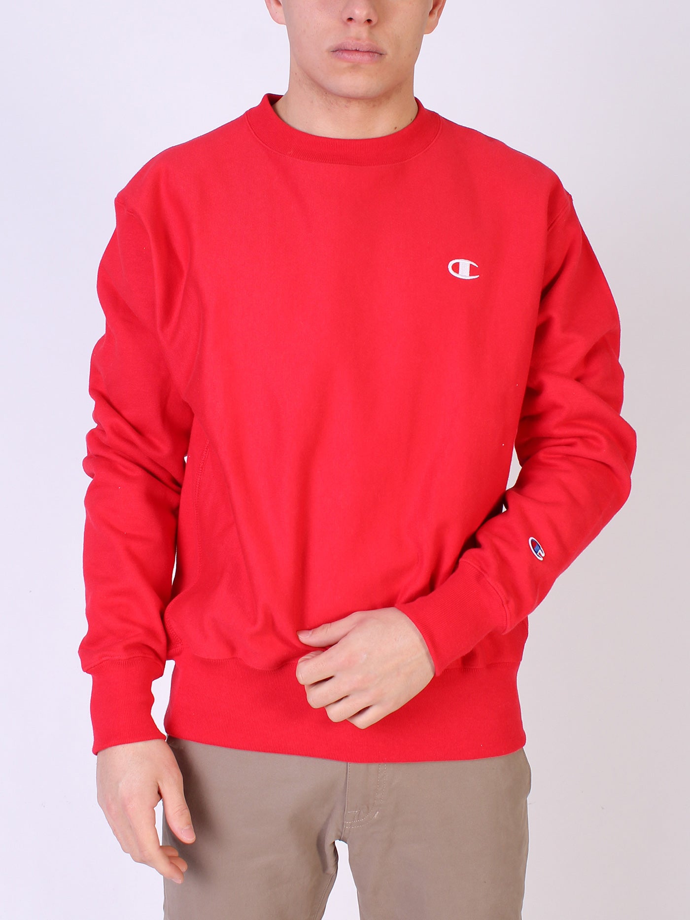 Reverse Weave C Logo Crewneck Sweatshirt | EMPIRE