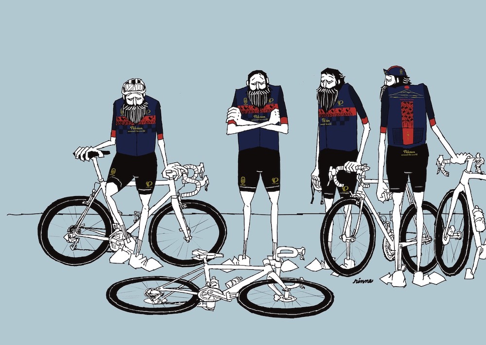 パールイズミアンクルリンネコラボセットアップ