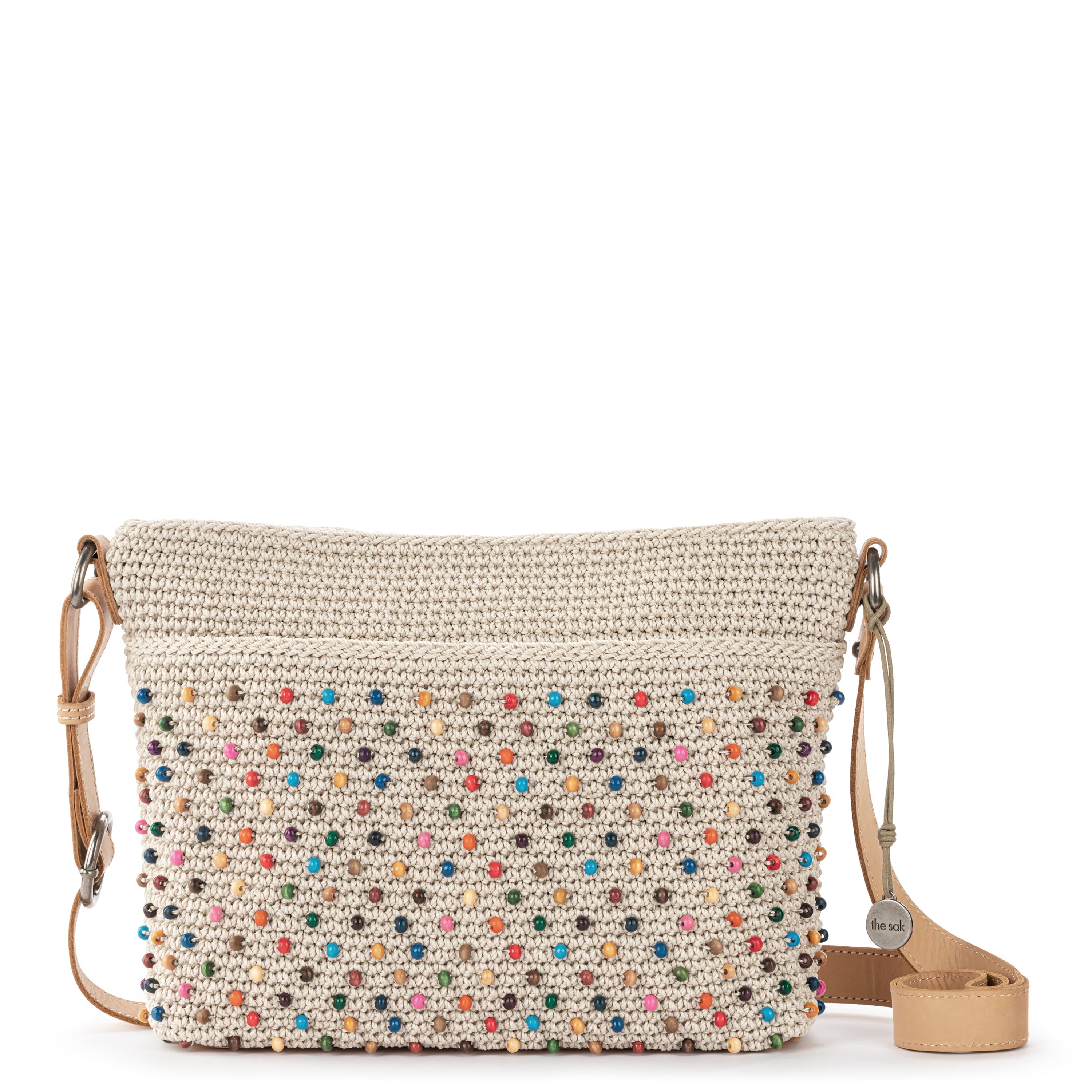 Melrose Crossbody | Hands-Free Leather Crossbody Bag, Crochet