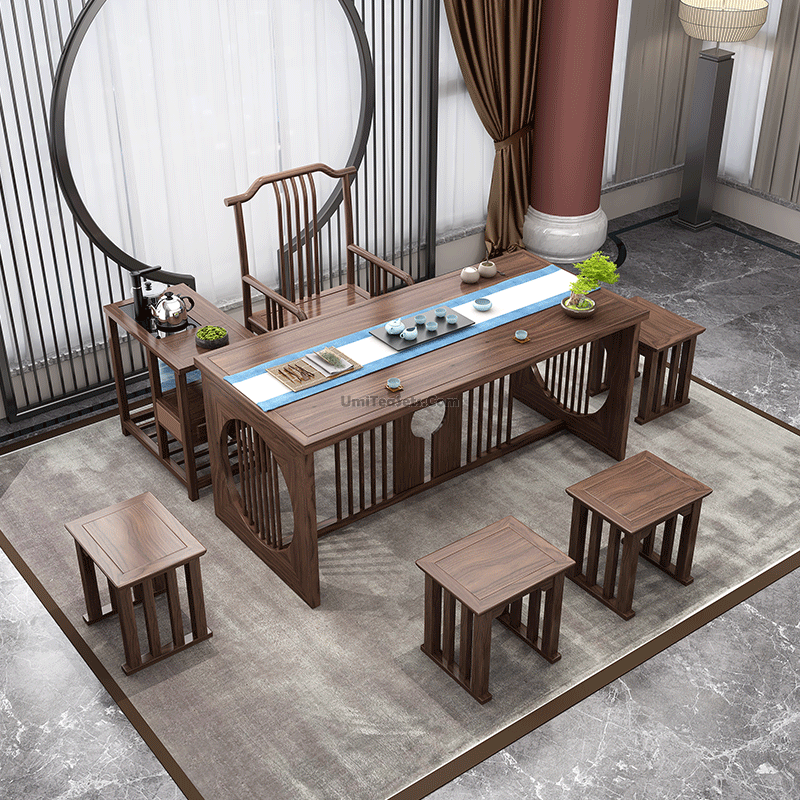 Sassafras Wood Chinese Gongfu Tea Table – Umi Tea Sets