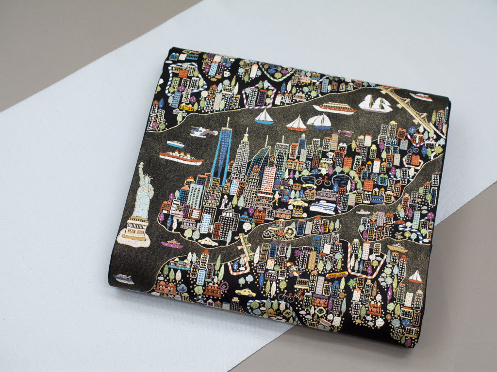 繊細な手刺繍 貴久樹袋帯 | きもの「絹や」