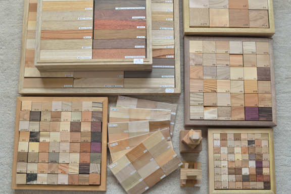 木の見本・樹種サンプル