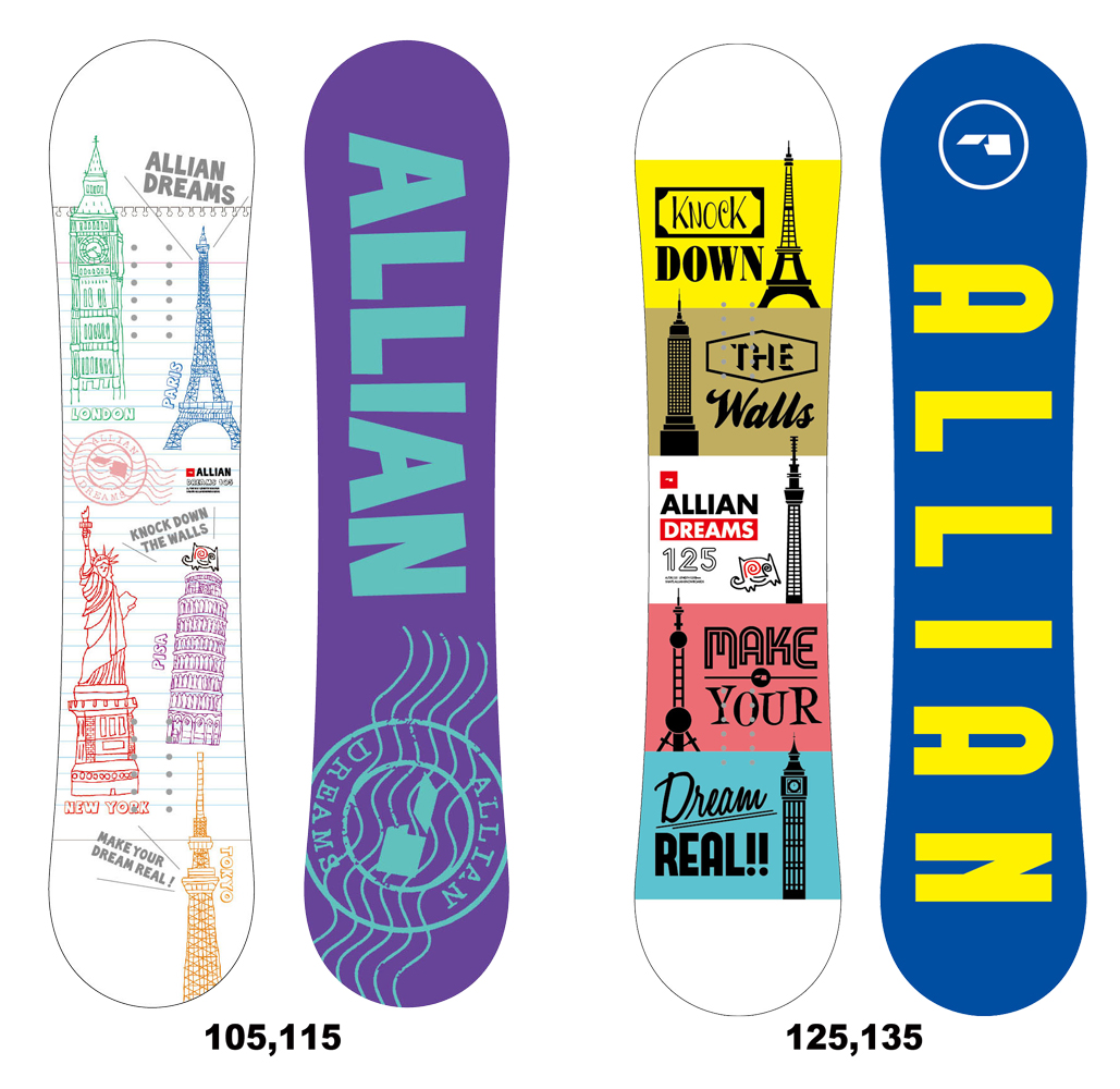 ALLIAN SNOWBOARDS 2015-16