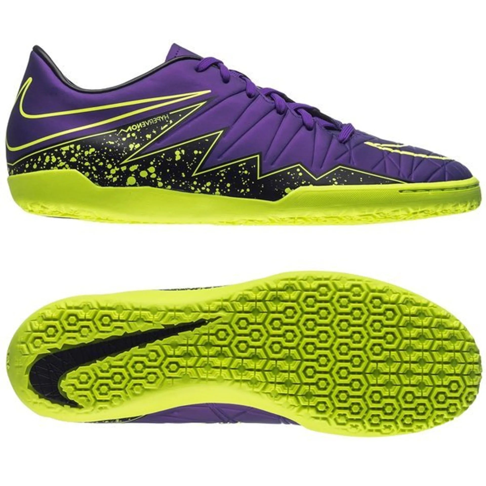 Nike Hyper Venom イエロー/パープル US7 25cm Nike Hyper Venom