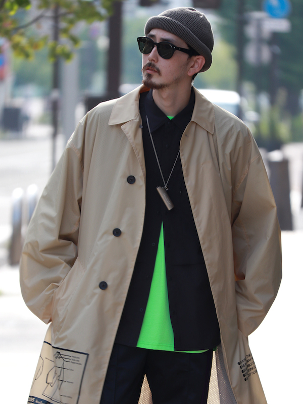 kolor BEACONのコートを主役にしたスタイル - BOOMERANG,Lola,Thingsly