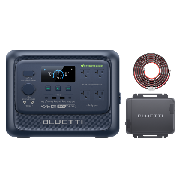 インディゴ | BLUETTI ポータブル電源 AORA 100 V2 +Charger 1 ブルーティ