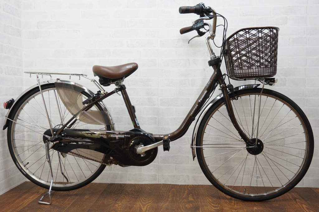 電動自転車Panasonic Lithium vivi NX ブラウン 77☆ 【公式通販】