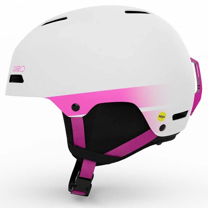 Giro Ledge FS Mips - Matte White/Pink – craniologie