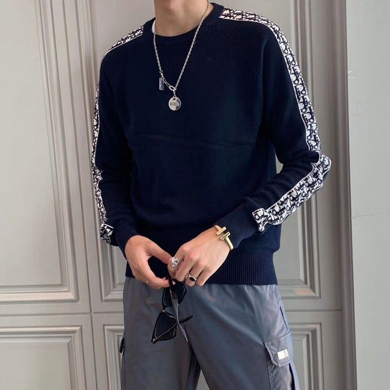 ディオール セーター 秋服 冬 編み物ニット製 ファッション潮流新品