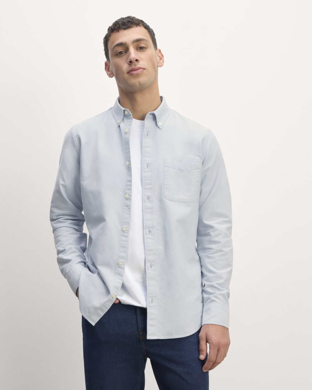 The Slim Oxford Shirt | Light Blue | Standard – Everlane