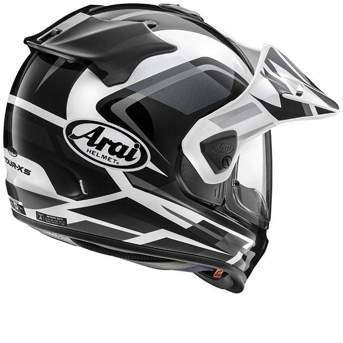 Arai Tour-X5 Discovery White Motorcycle Helmet – Felli Pelli Moto