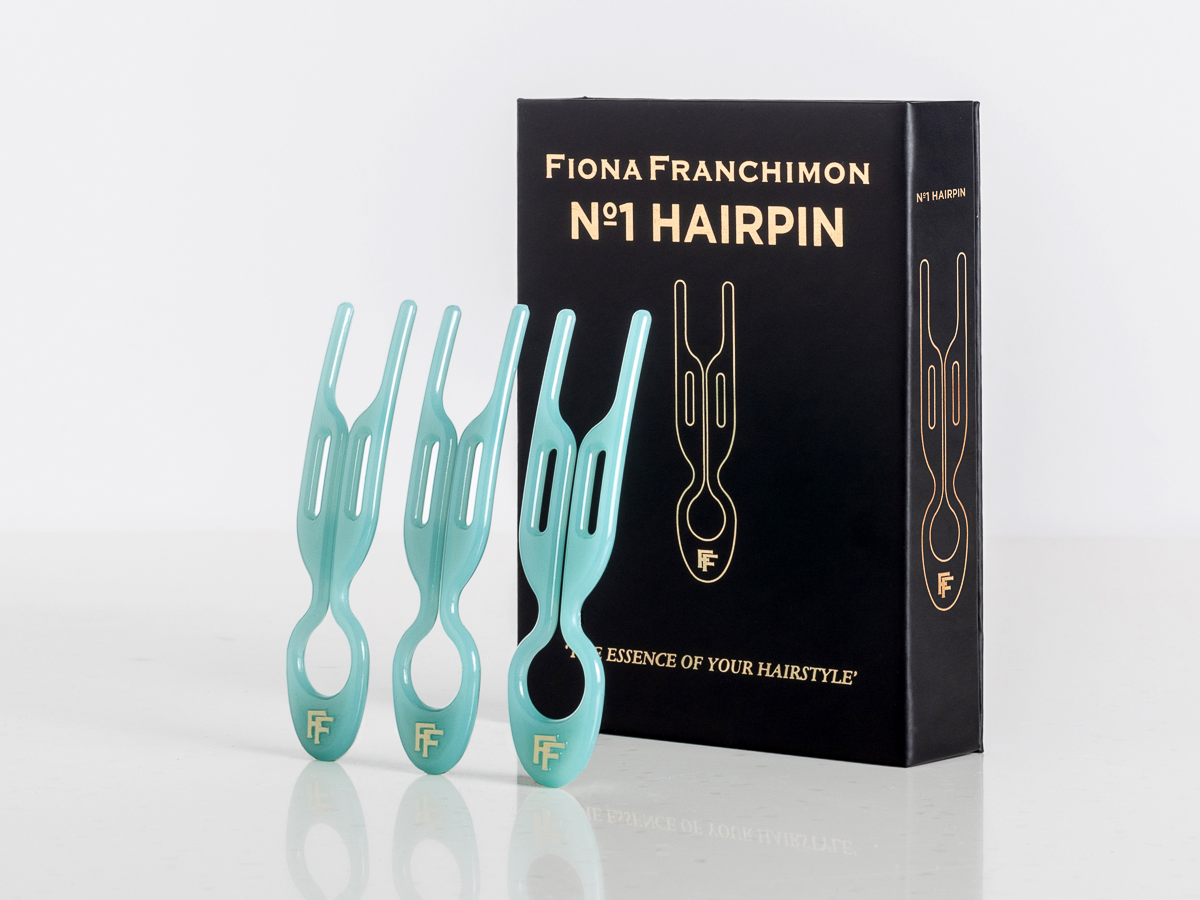 Nº 1 HAIRPIN | Tantalizing Blue (3 or 5 per box) – Fiona Franchimon