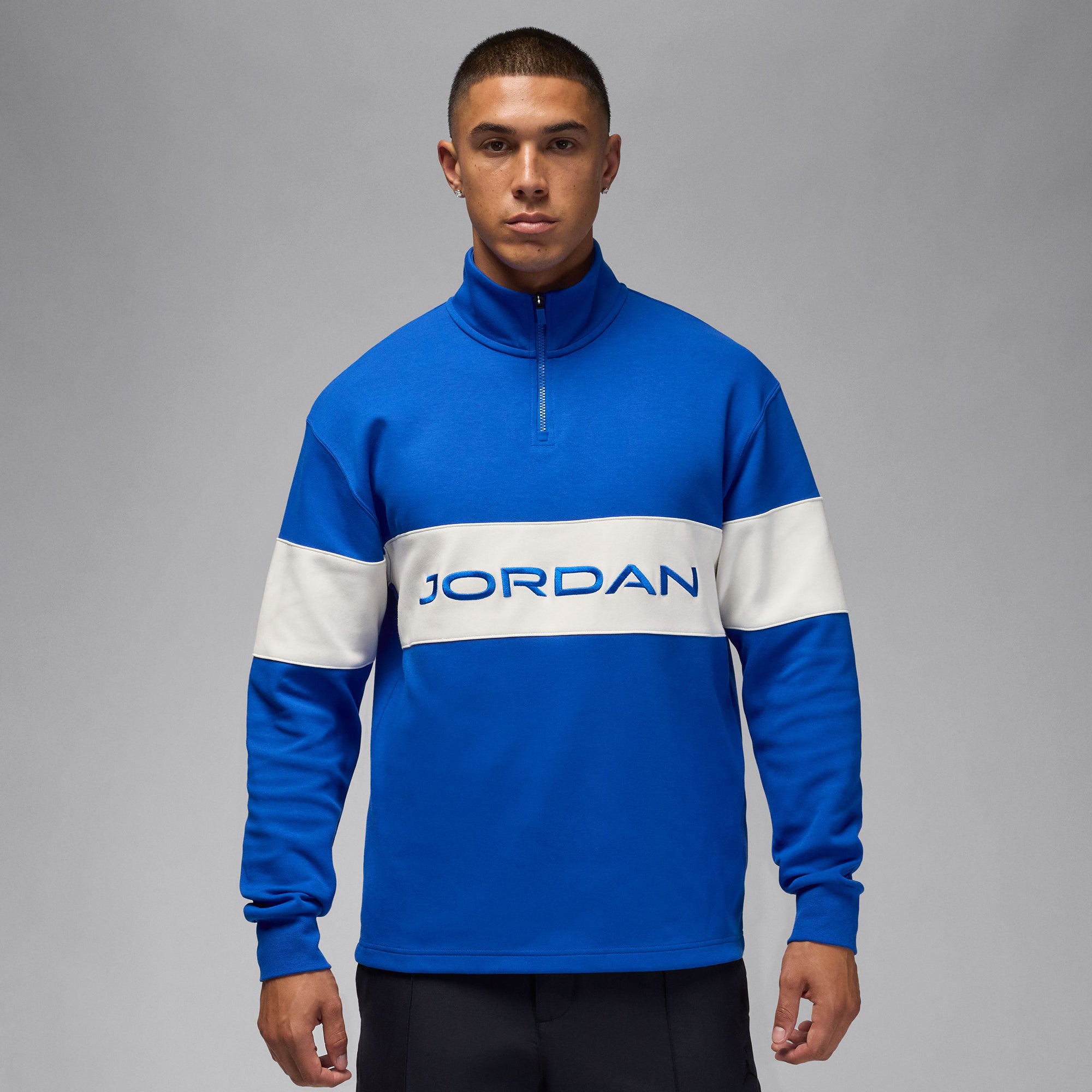 Nike Jordan Golf Half Zip Pullover HF9919 Game Royal/Sail 480
