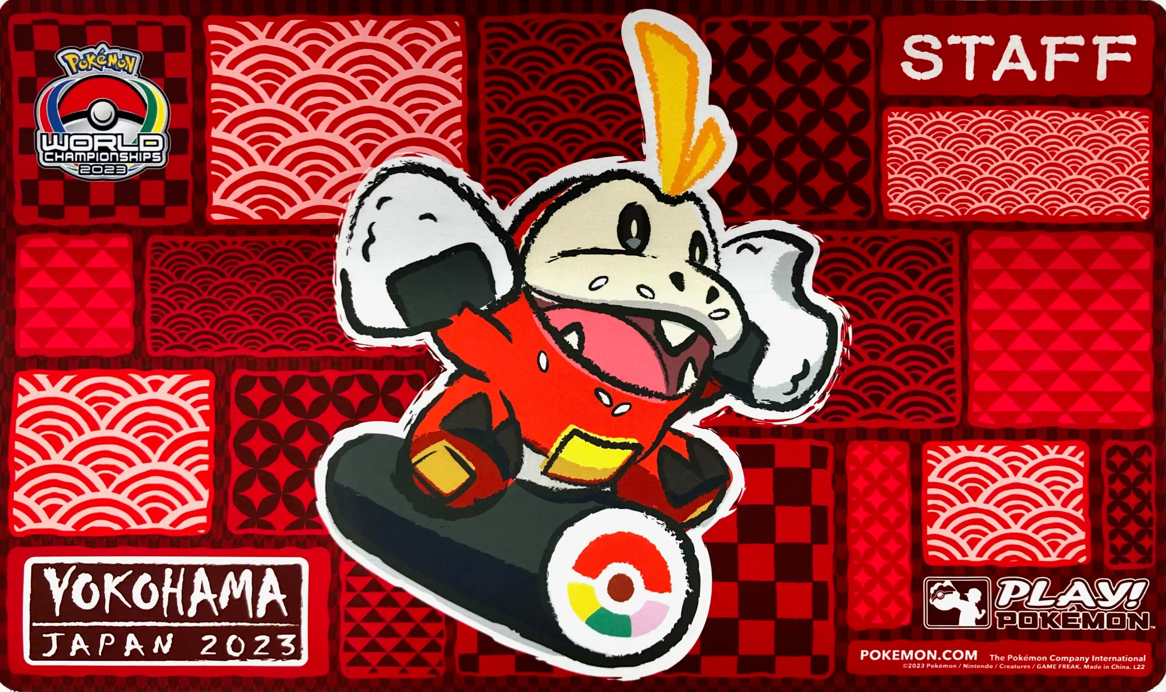 プレイマット WCS2023 STAFF – 晴れる屋2