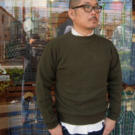 EVEREST by ANDERSON&CO（イギリス）シェットラン・ドクルーネック