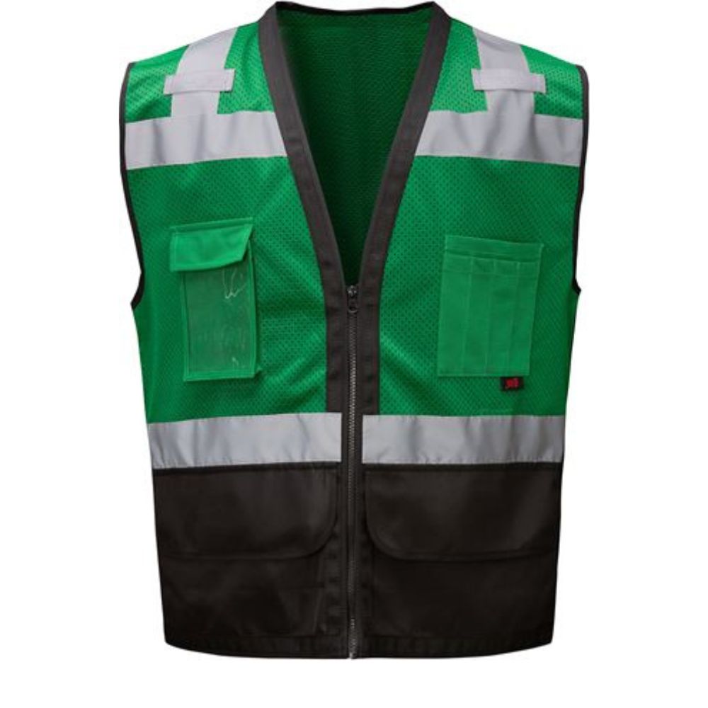 GSS 1208 Forest Green Heavy Duty Vest | Hi-Viz.com
