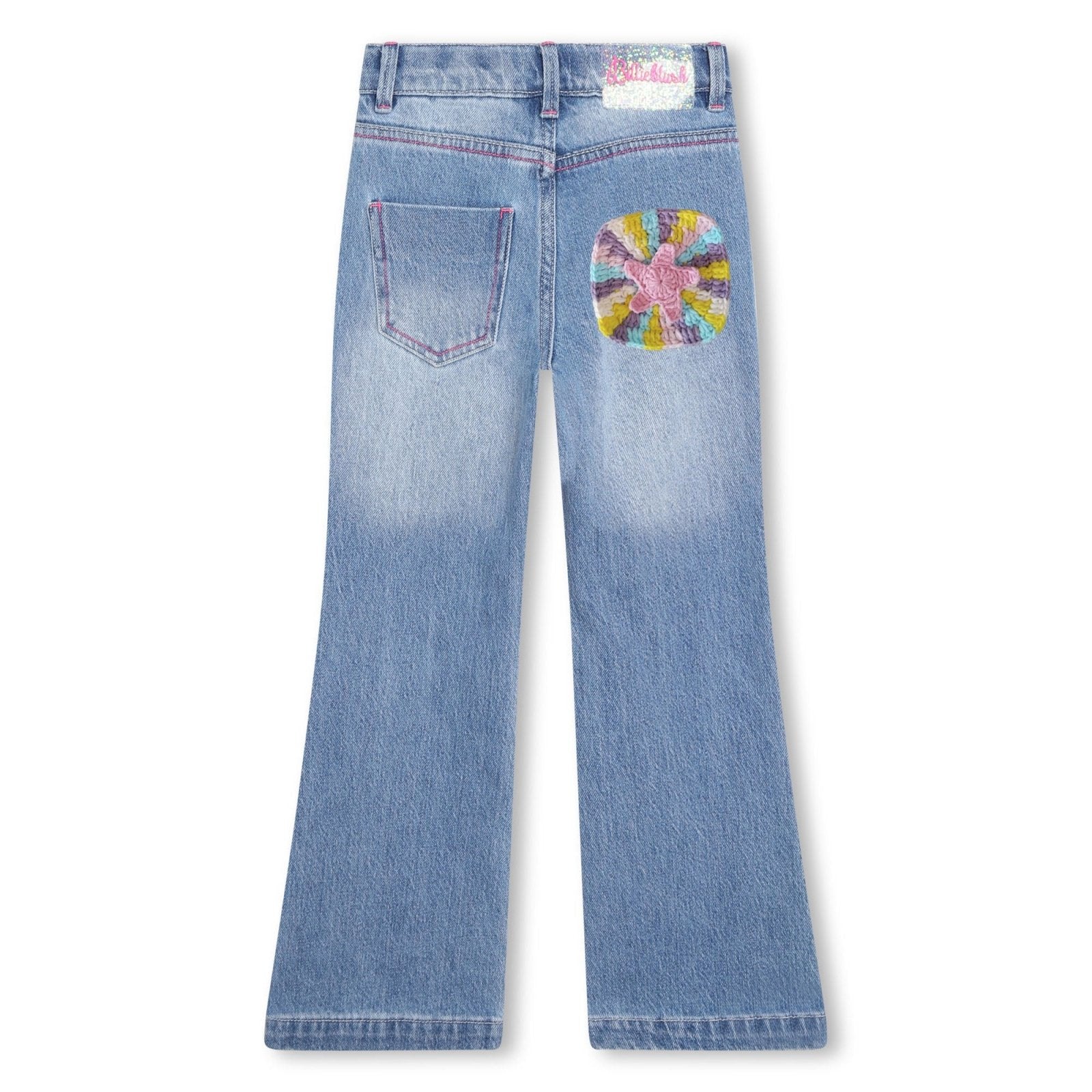 Billieblush Crochet Pocket Denim Pants | HONEYPIEKIDS