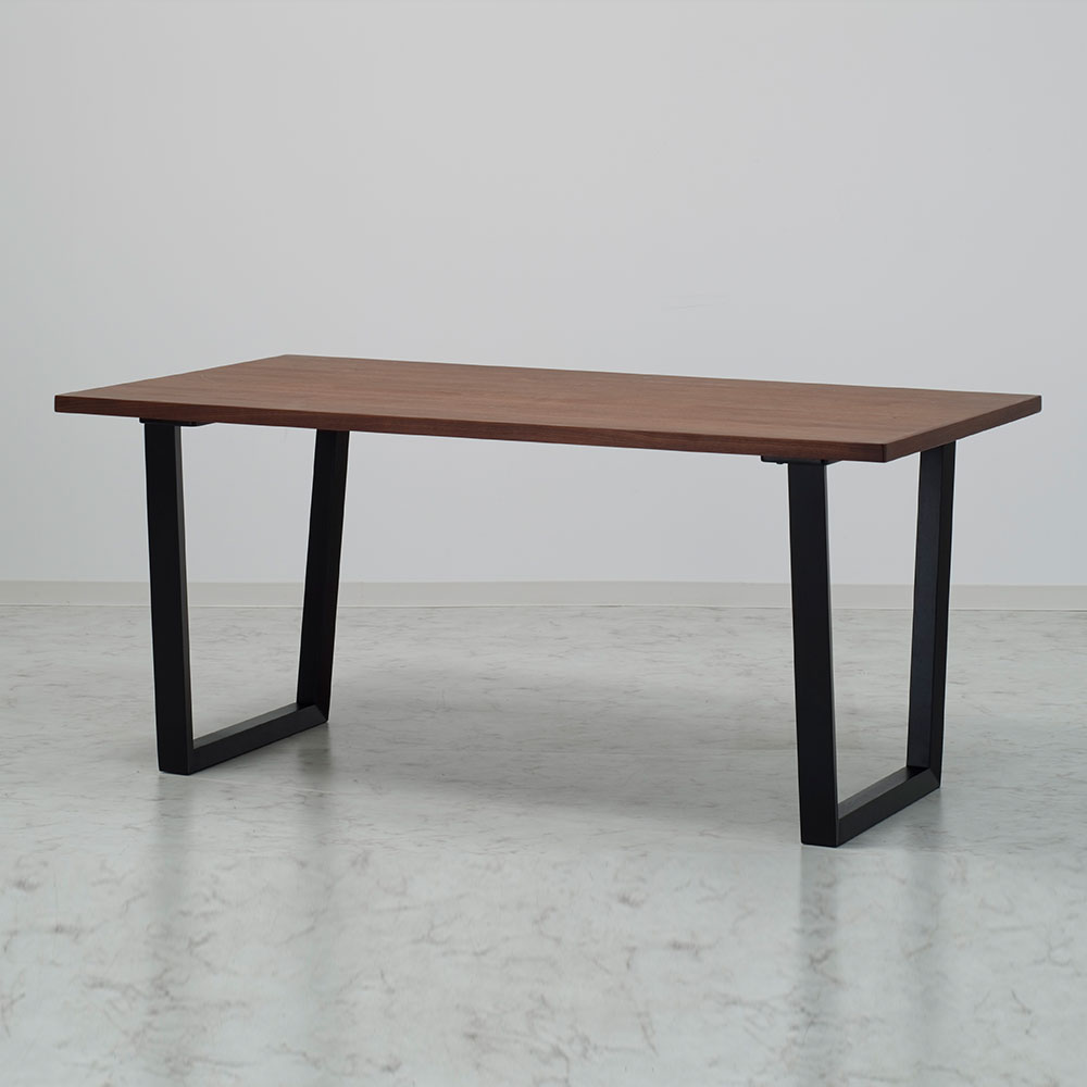 ダイニングテーブル「ラルコ」ウォールナット材天板SLT＋脚ラルコ 全3