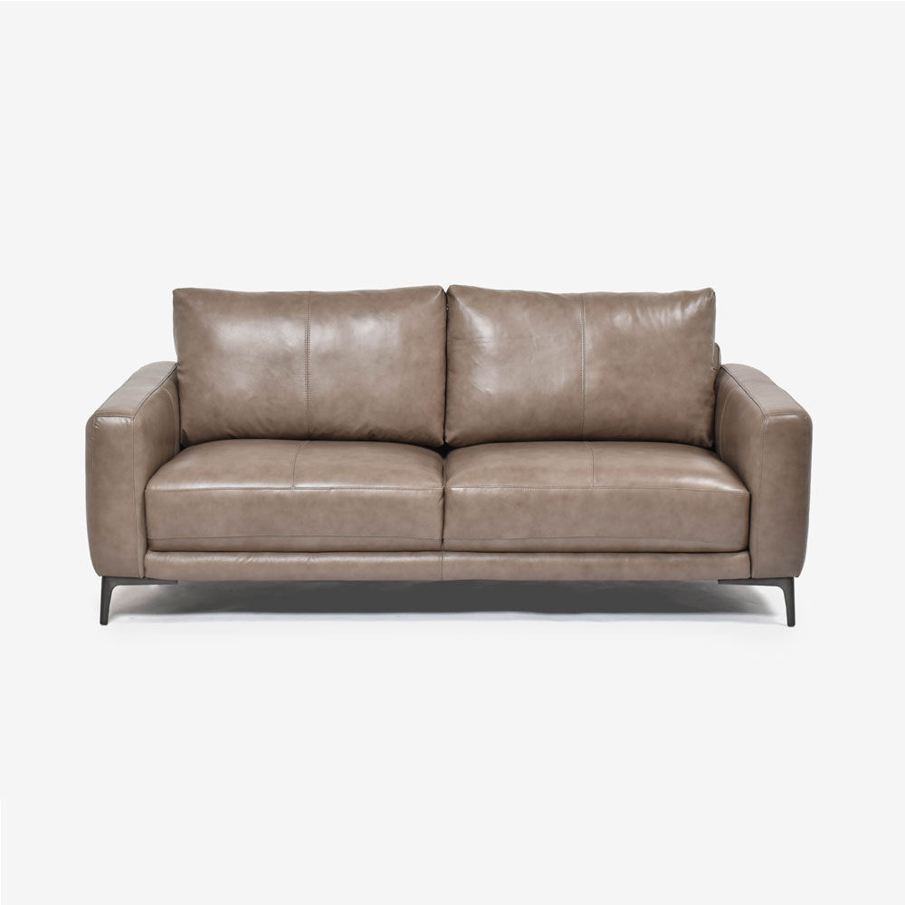 ソファ「L/S 68（エルエス68）」革ストーングレー色 #FP/S-620E