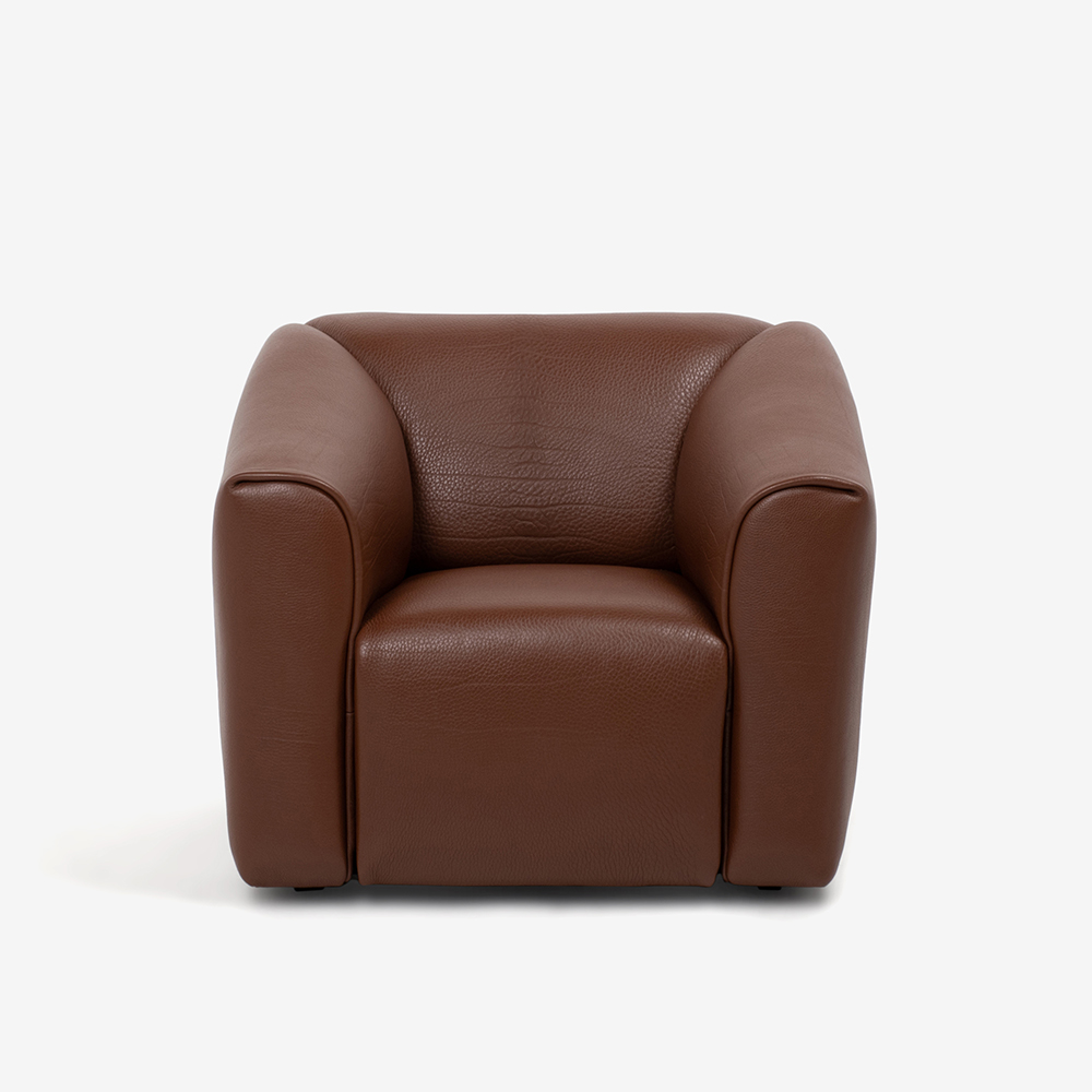 de Sede（デセデ）アームチェア 「DS-47/01」 革ブラウン色 | 【公式