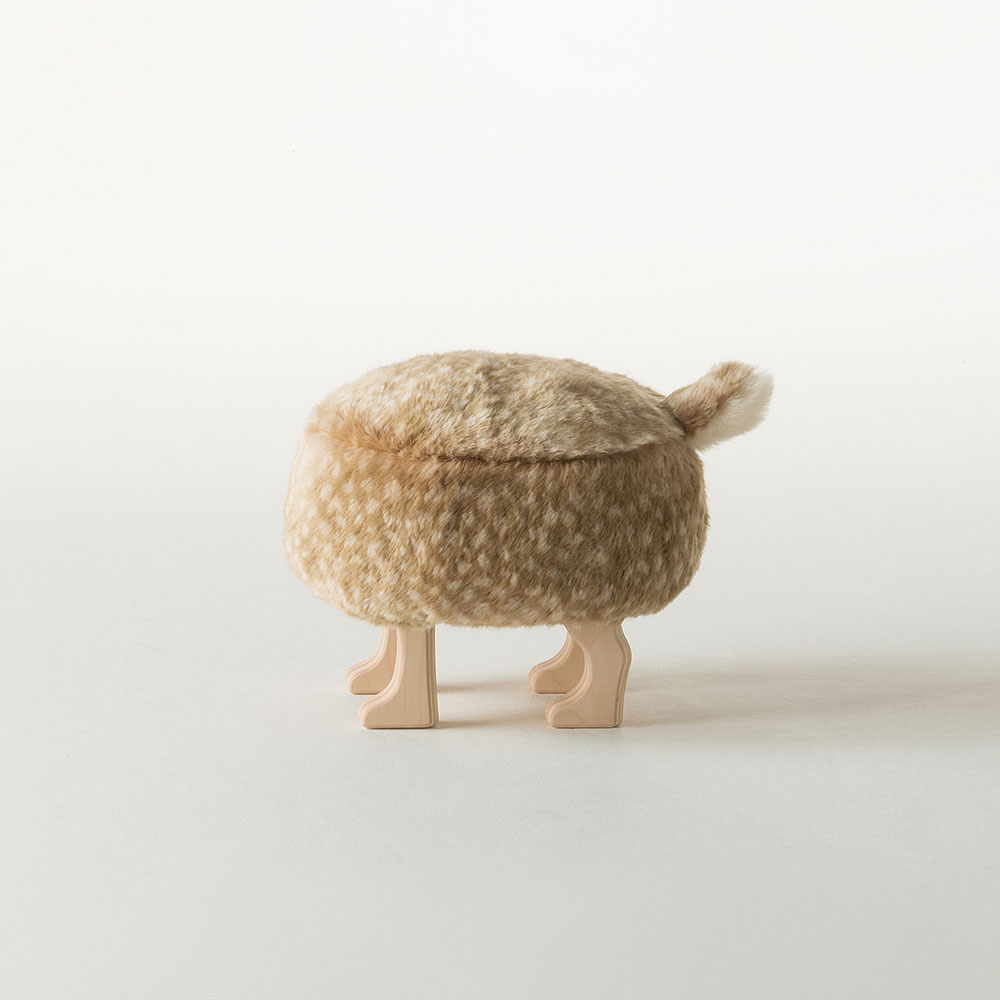 匠工芸 スツール「アニマルスツール」バンビ SSサイズ【受注生産品