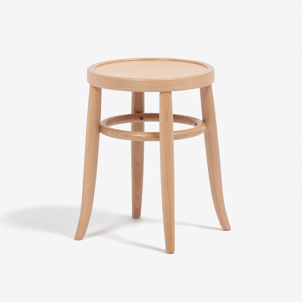 秋田木工 カウンターチェア「209-C」座面高43cm ブナ材ナチュラル色