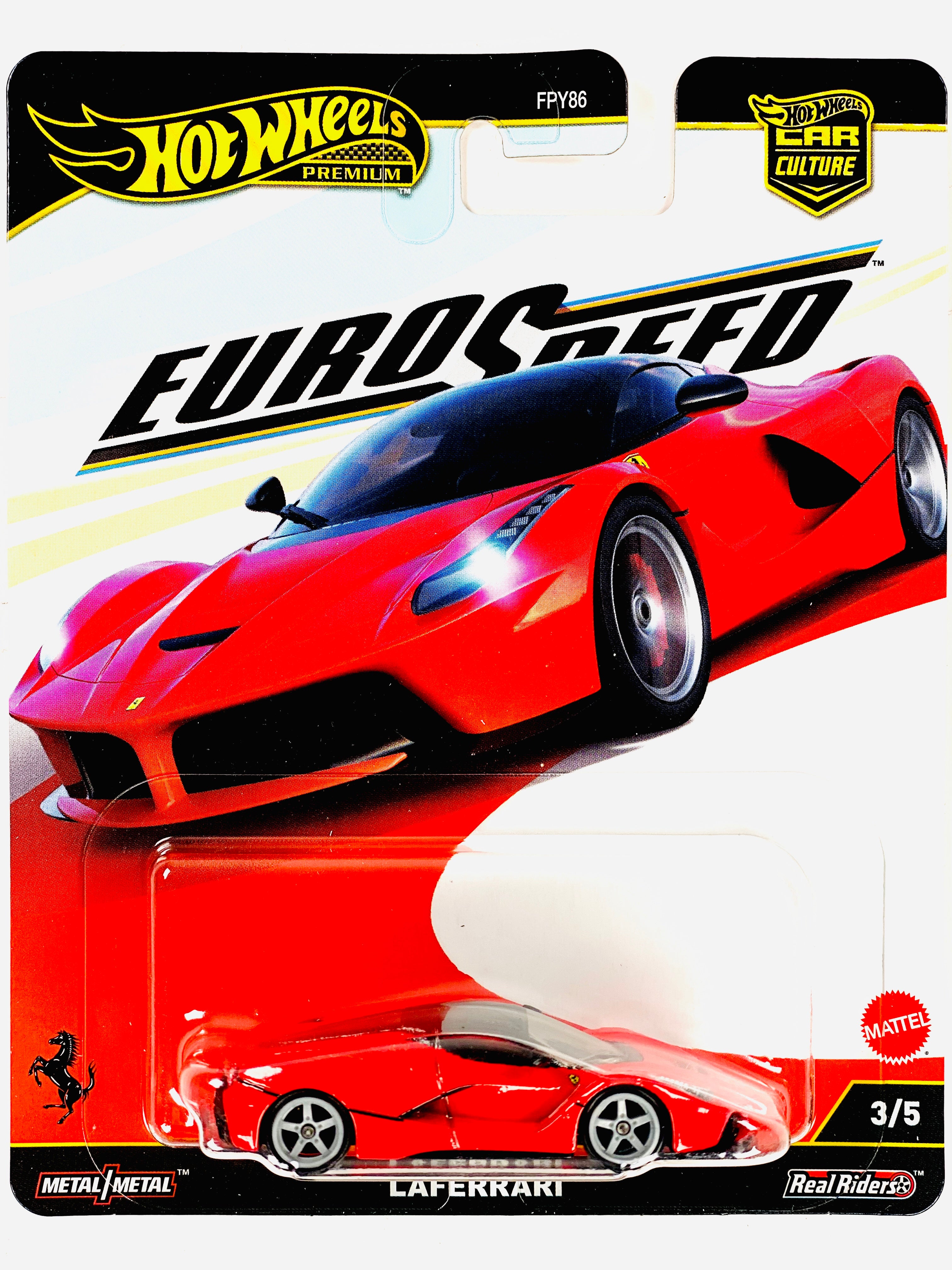 Hot Wheels 2025 Car Culture Euro Speed LaFerrari Ferrari – Jcardiecast