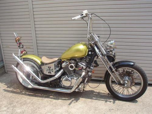 スティード400スプリンガーチョッパーカスタム!!｜バイクパーツ