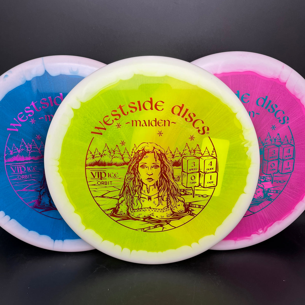Westside Discs VIP-Ice Orbit Maiden - Freeze – Maverick Disc Golf
