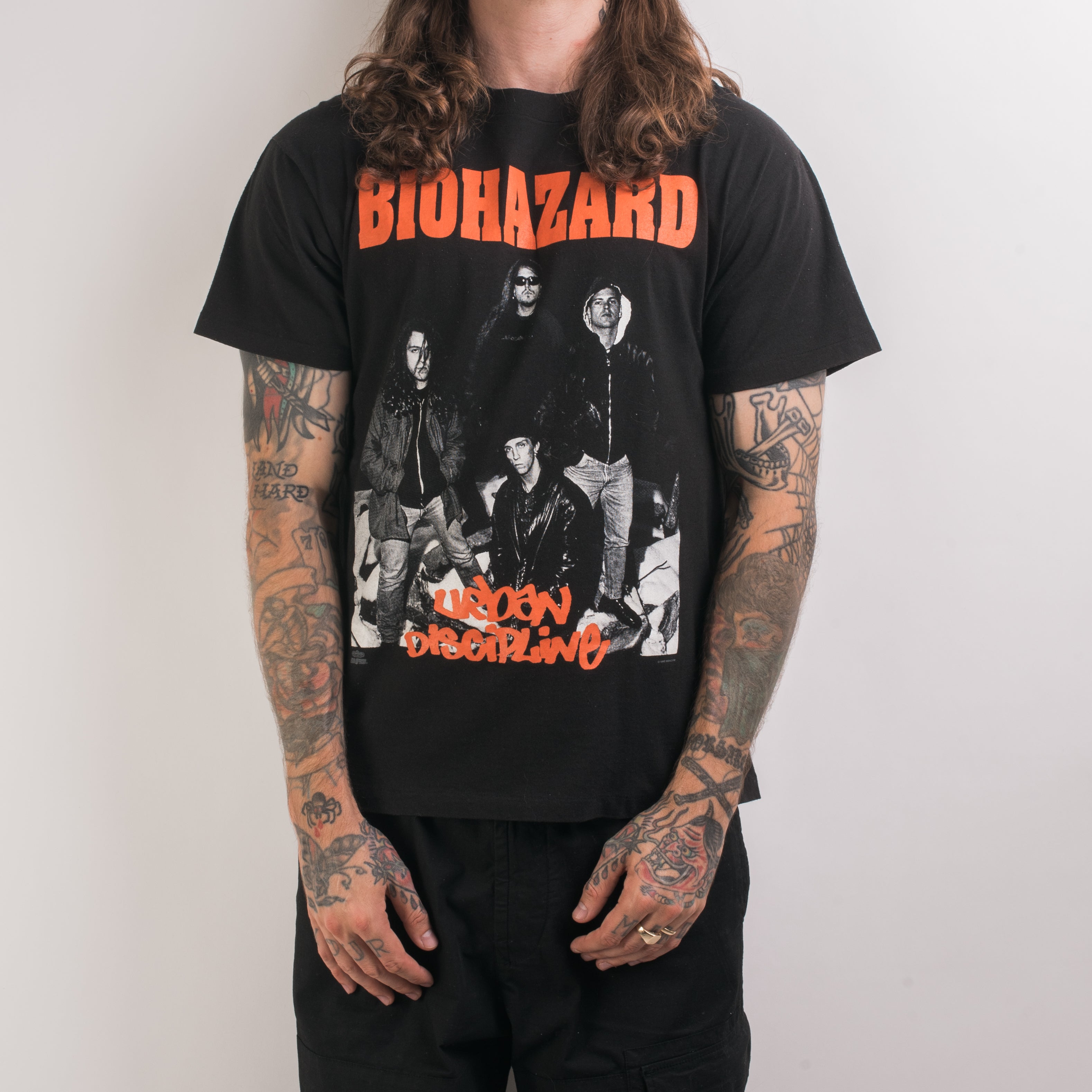 Vintage 1992 Biohazard Urban Discipline T-Shirt – Mills Vintage USA