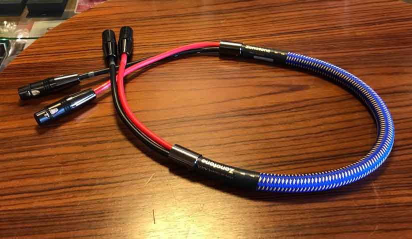Zonotoneの10周年記念XLRケーブル Royal Spirit AC-1を試聴しました