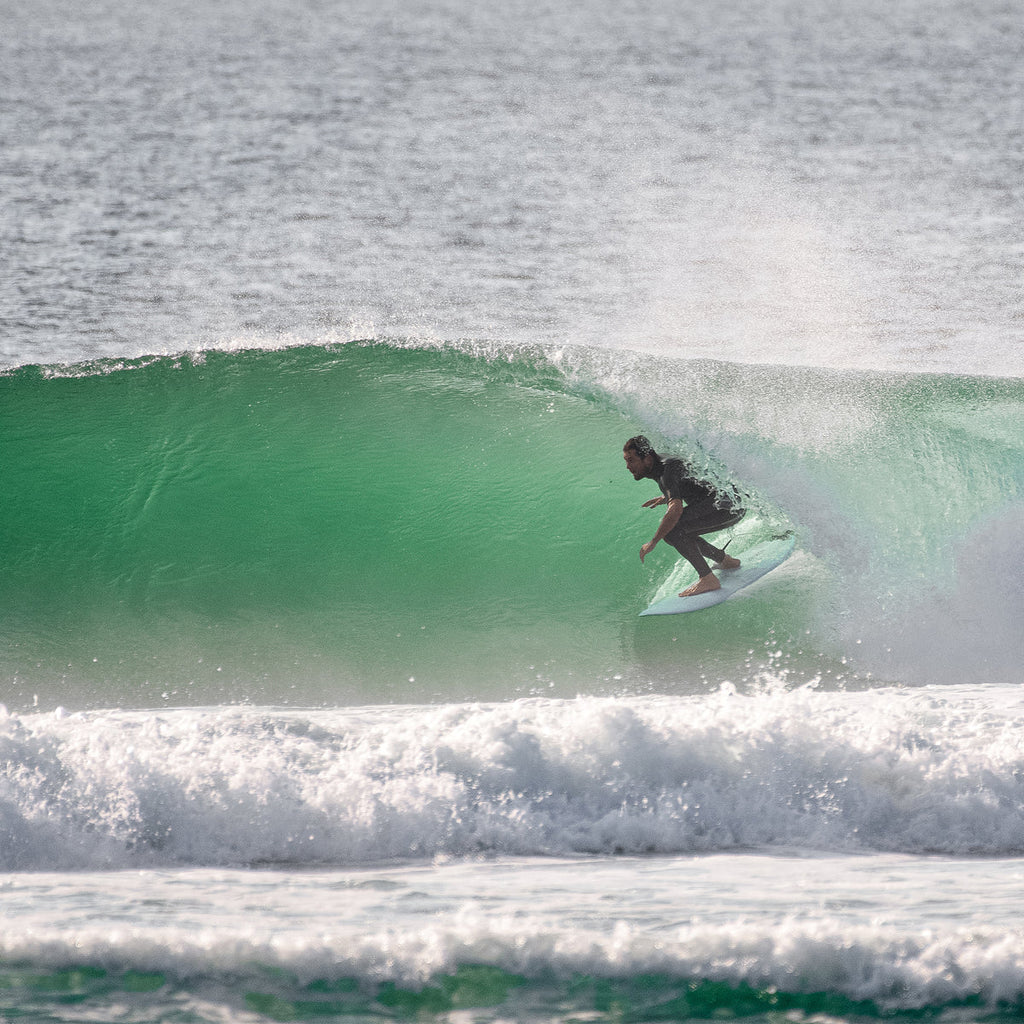 FCS II Harley Mid PC Tri/Quad Fin Set-Black-Large — REAL Watersports