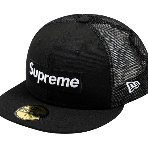 SUPREME Supreme Box Logo Mesh Back New Era Hat 