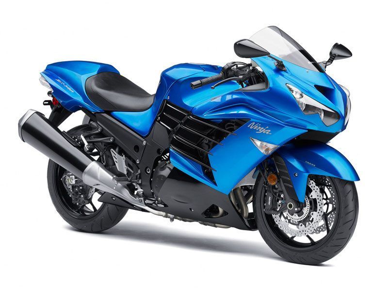 Fairings For Plastics Kawasaki ZX14R Ninja Blue (2012-2021