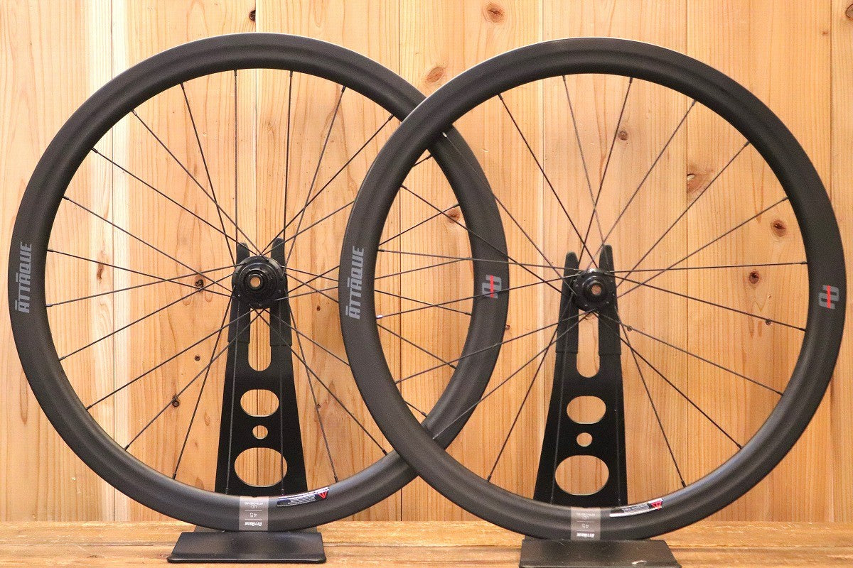 アタッキ ATTAQUE 45MM カーボン クリンチャー ディスク ホイール