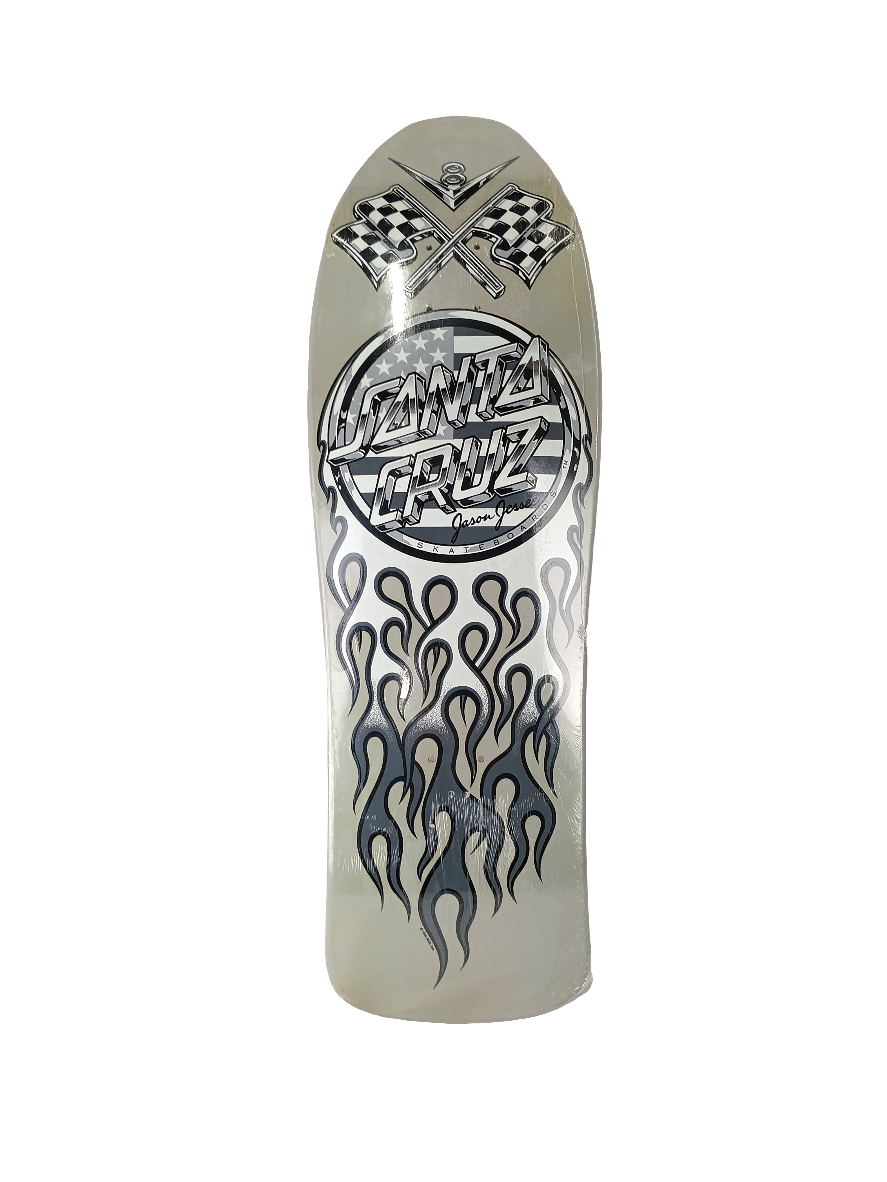 Santa Cruz Jason Jessee Dust To Dust Hotrod V8 Grey Black White