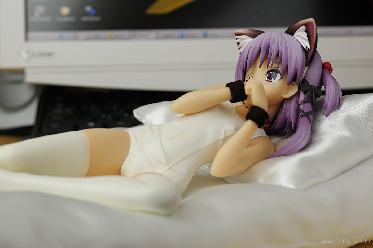 コトブキヤ(4-Leaves) 菜々子 ～ネコ耳スクール水着ver.～ from