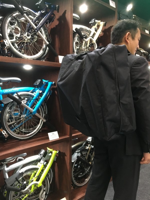 BROMPTON】リュック型輪行袋入荷しました！！！ | 上野、御徒町で
