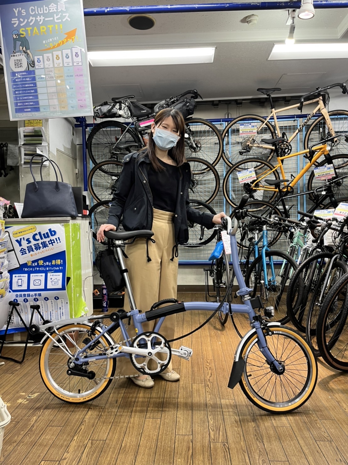 BROMPTON納車情報】ポタリング♪♪ C Line Explore Middle Handlebar