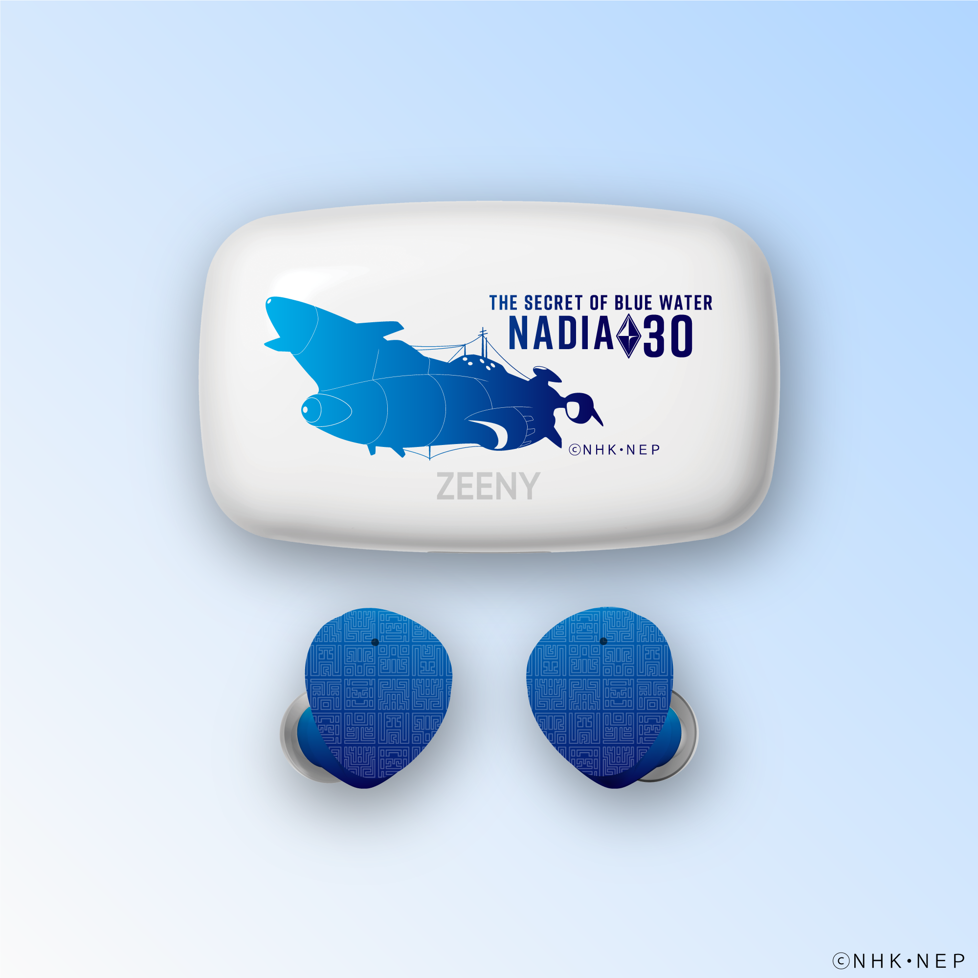 ふしぎの海のナディア】Zeeny Artistコラボレーションイヤフォン