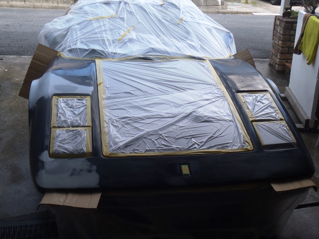 ボディ再塗装 - FERRARI308オーナー日記