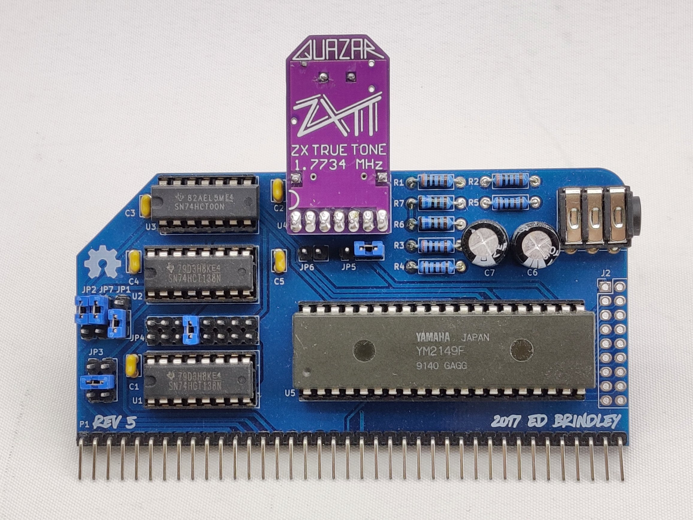 ZXTT Module - 1.7734MHz Clock for YM/AY chips - Z80 Kits