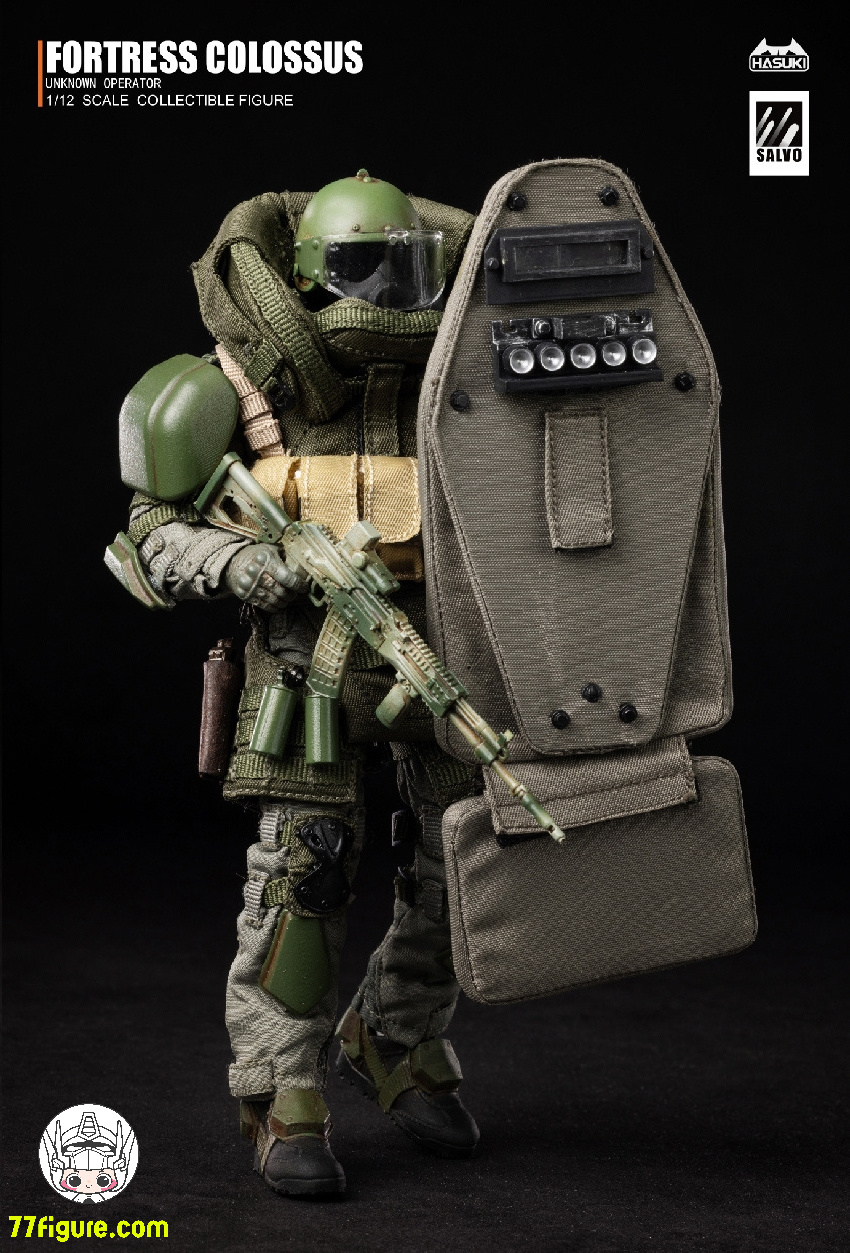 HASUKI 1/12 SA-02 「SALVO」ブラックオプス フォートレス・コロッサス