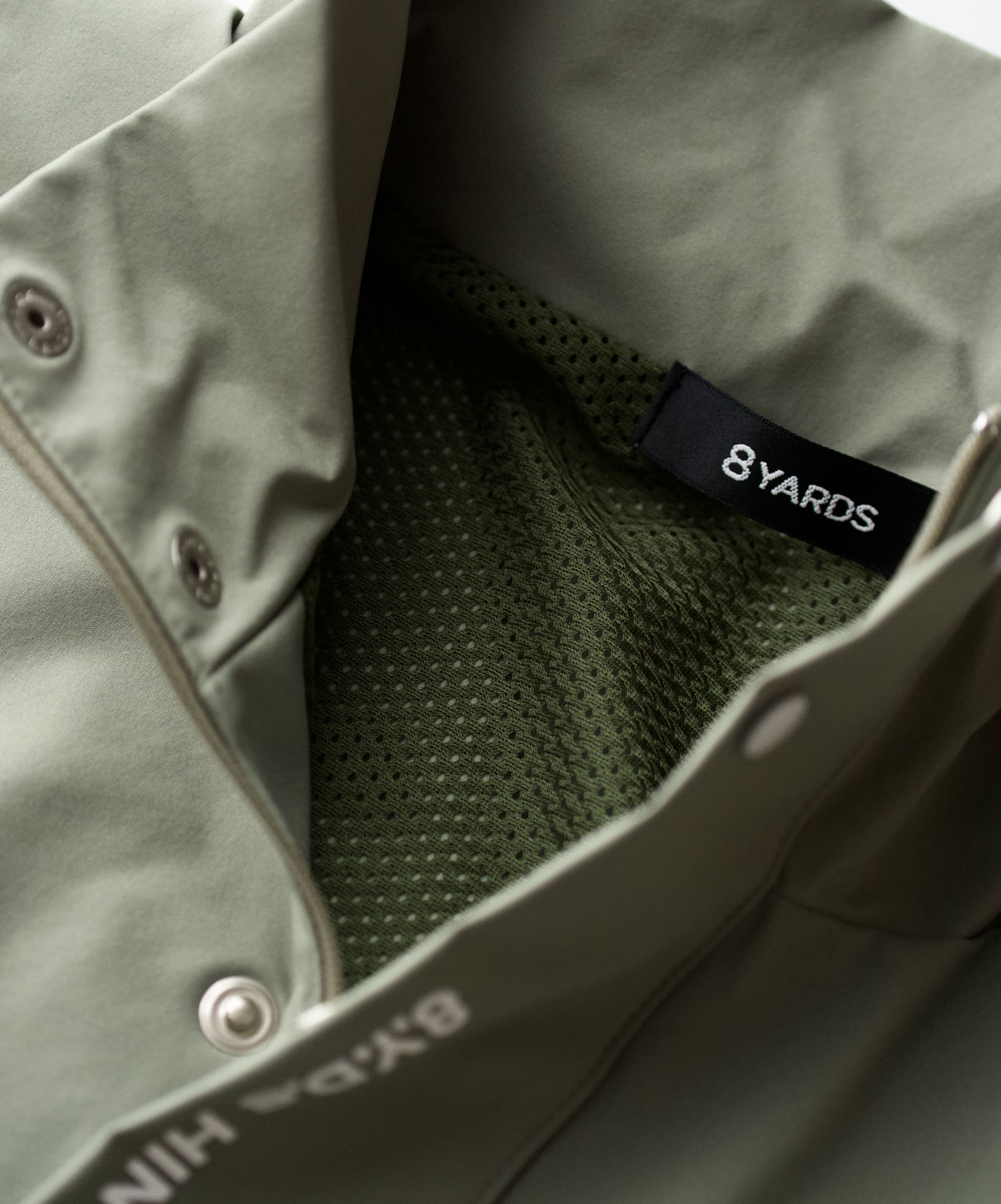 8YARDS / Men's SideTuck Half Sleeve Blouson